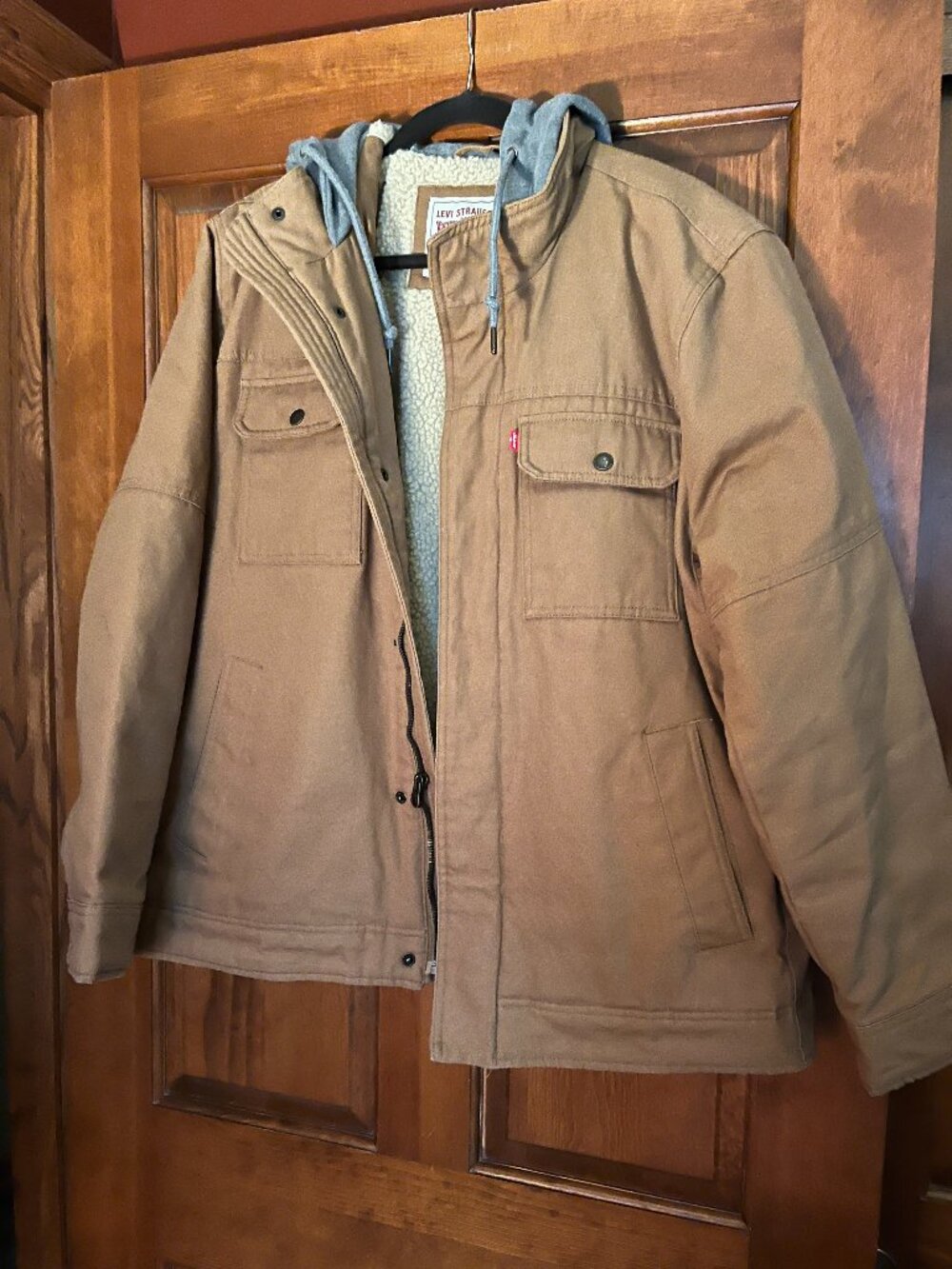 Men's Levi's Hooded Shacket - size L